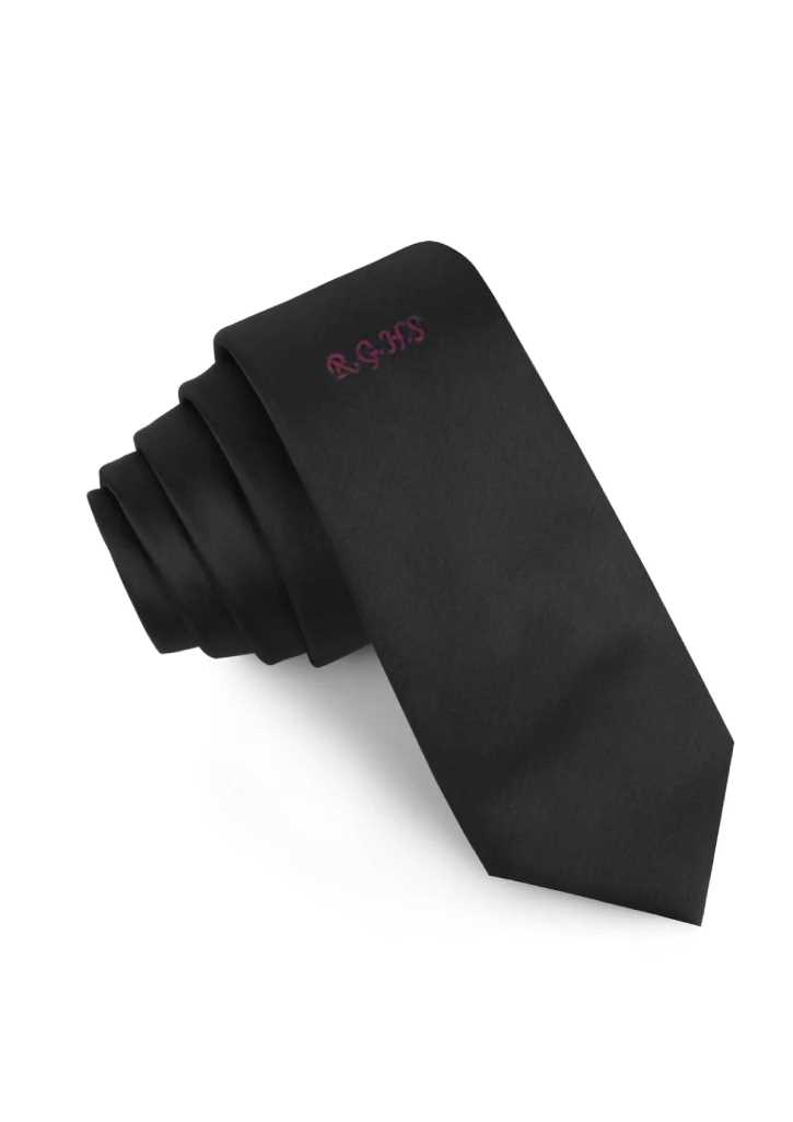 Rotorua Girls School Tie Black